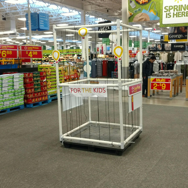 Glad to see my local Walmart finally has a place to drop off your kids while you shop