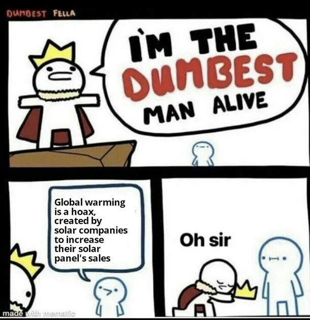 Global warming is a hoax