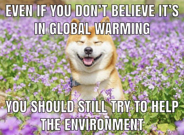 Global warming is real but