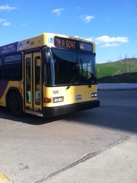 Go home bus youre drunk