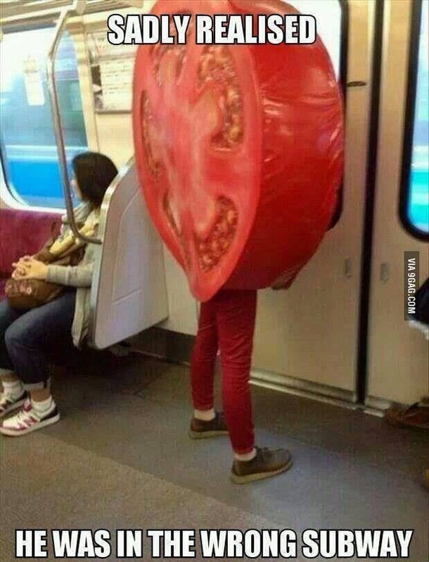 Go home tomato youre drunk