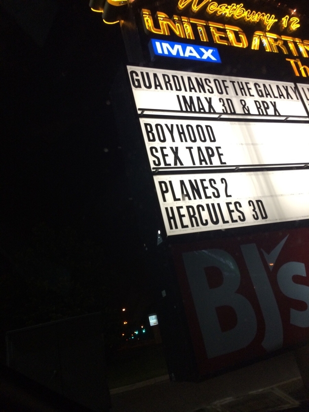 Go see Guardians of the Galaxy Shy away from Boyhood Sex Tape