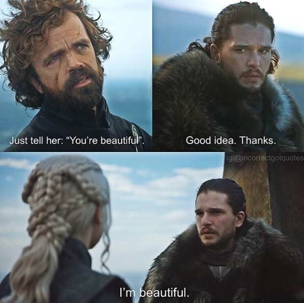 Go tell her