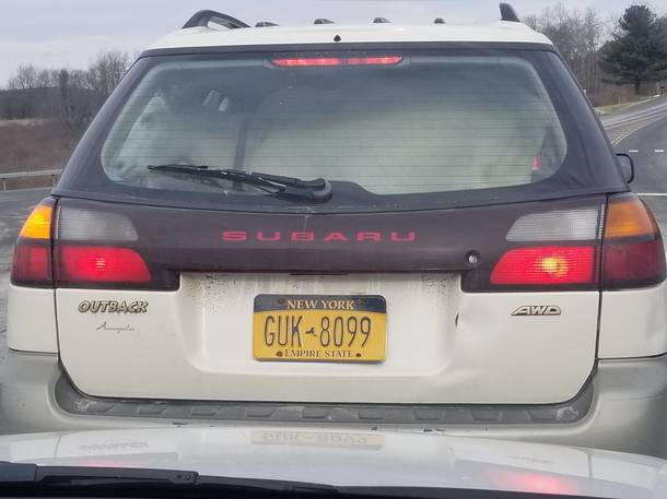 Goat love is what makes a subaru a subaru