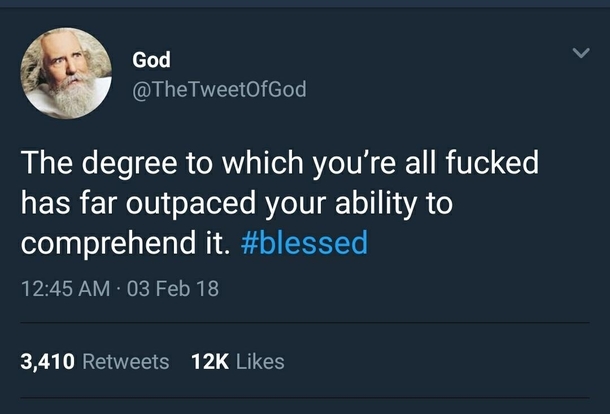 God blessed