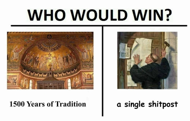 God damn Lutherans