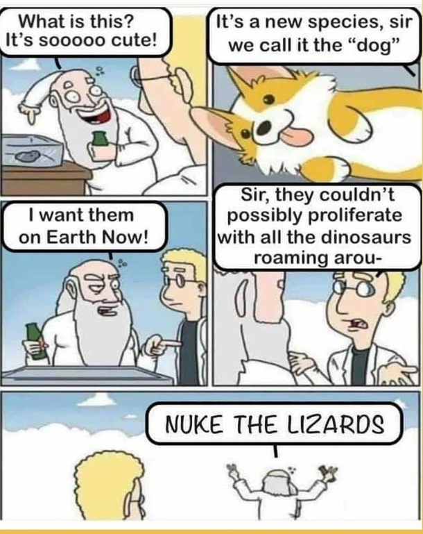 God had his priorities