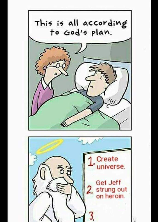 God has a plan for the universe