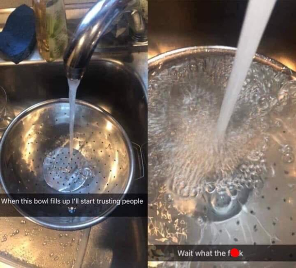 God has left us
