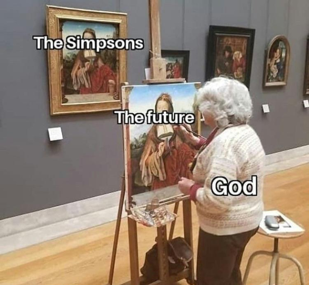 God is drawing the future