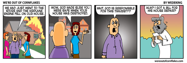 God made sure we were safe