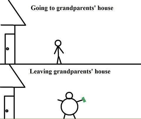 Going to grandparents house