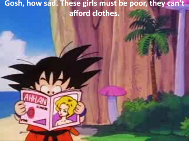 Goku is so innocent