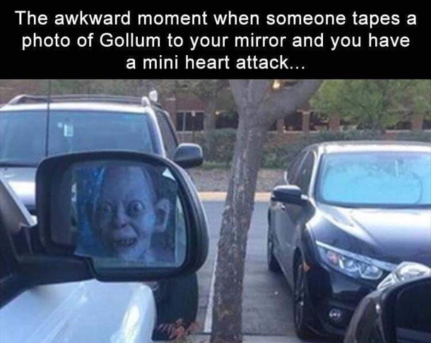 Gollum is watching