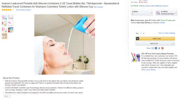 Good for many liquids