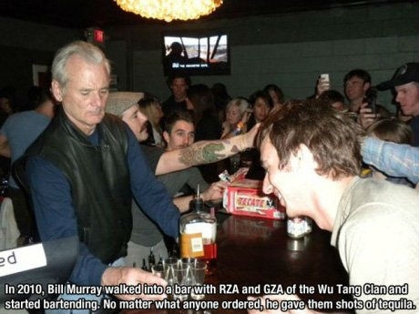 Good guy Bill Murray