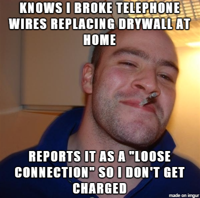 Good guy Comcast repair man