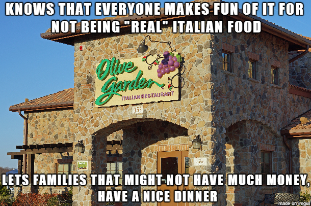 Good Guy Olive Garden
