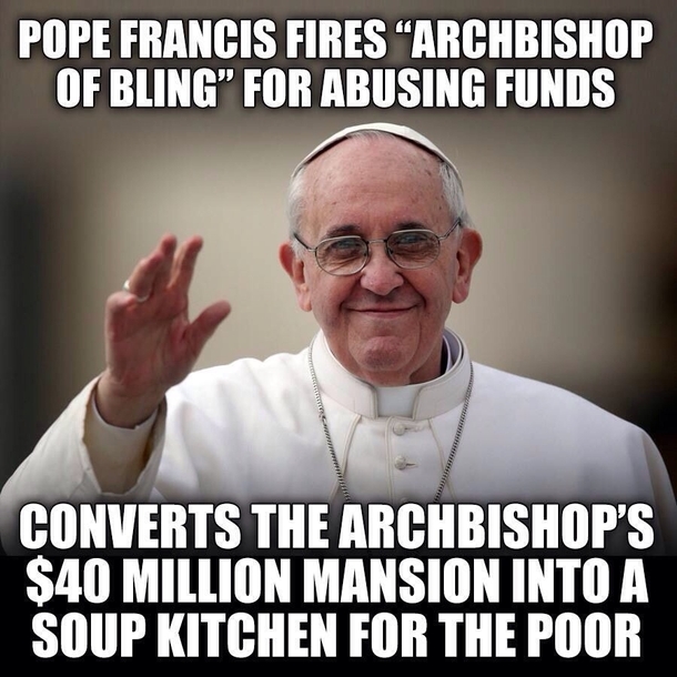 Good guy pope