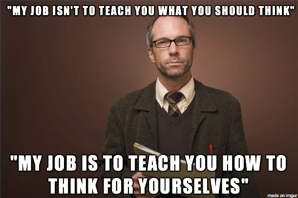Good Guy Professor He walked in and said this on day one This man knows how to teach