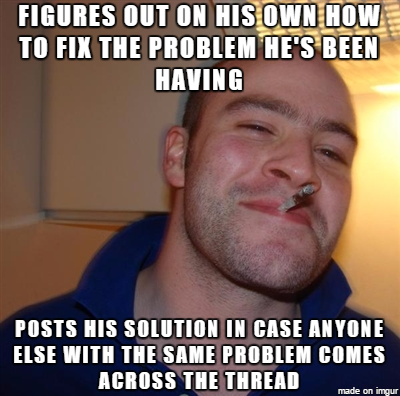 Good Guy programming forum poster