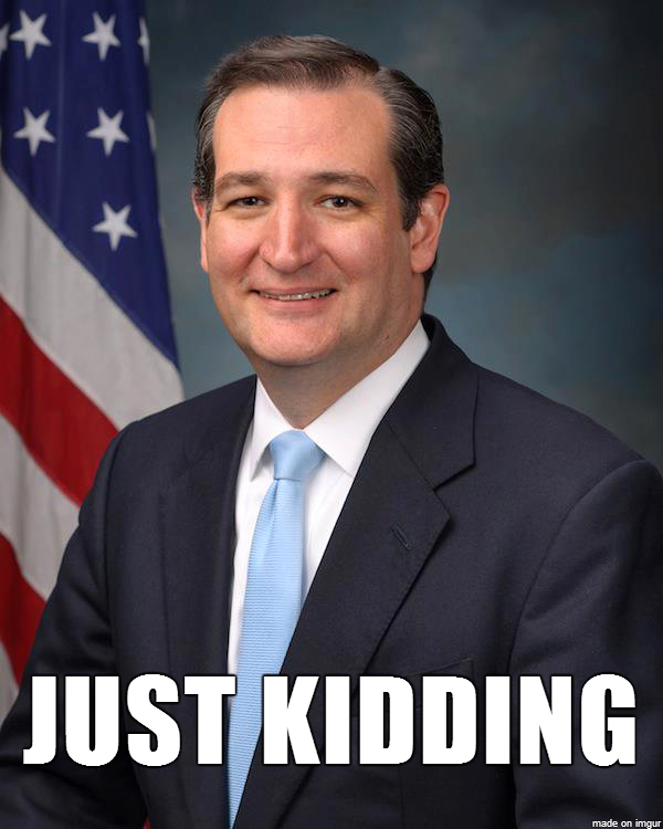 Good Guy Ted Cruz