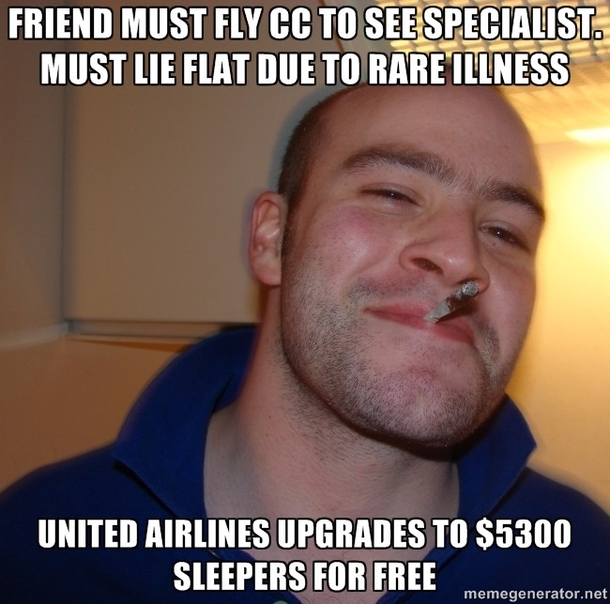 good guy United Airlines amazing