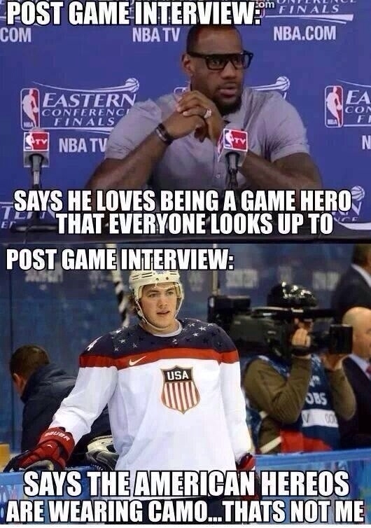 Good guy USA hockey player