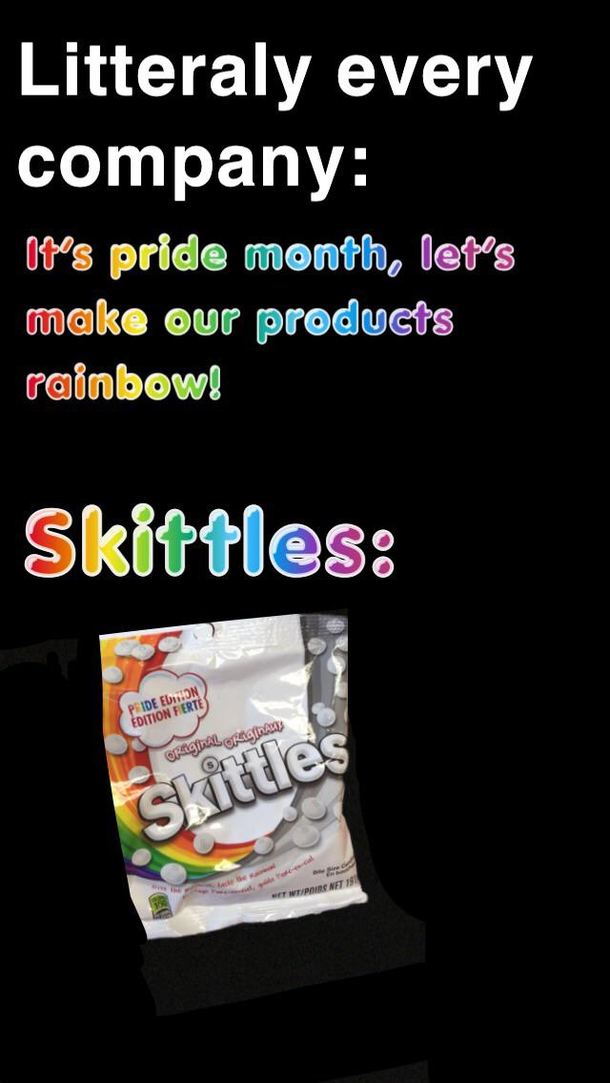 Good job skittles