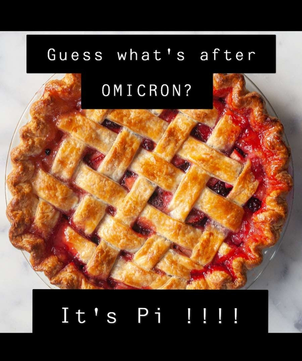 Good News We are all going to get Pie