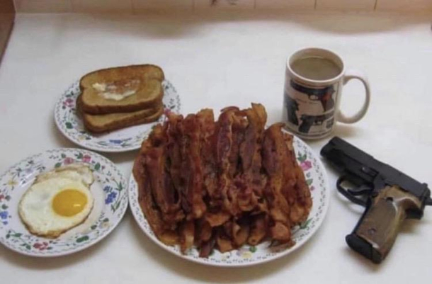 Good ol American breakfast