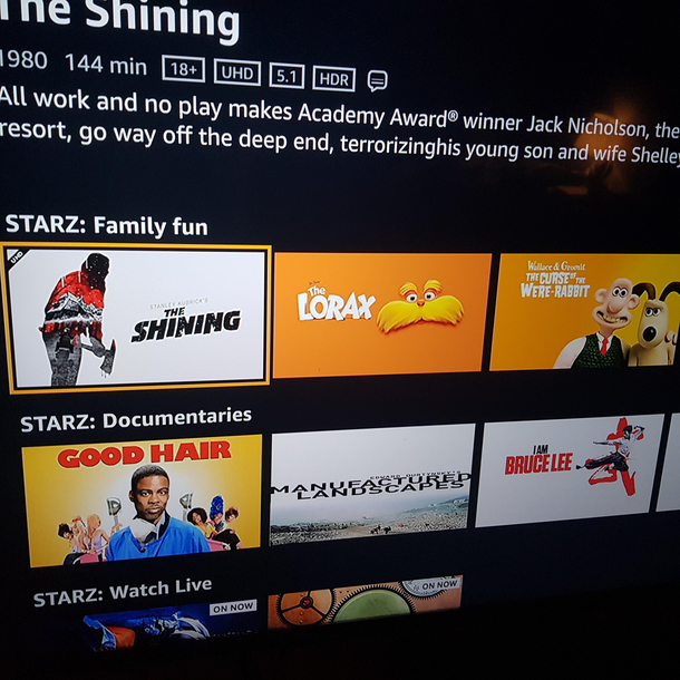 Good ol family fun with the shining