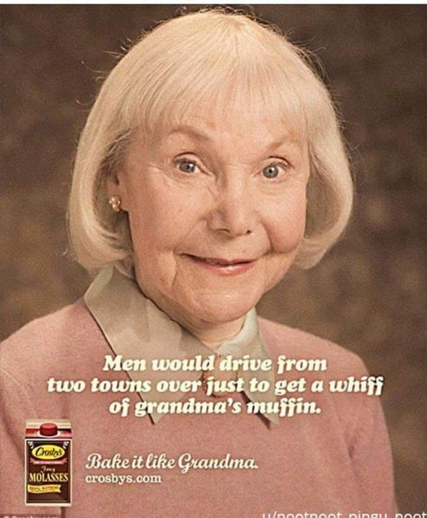Good old Grandma and her cooking