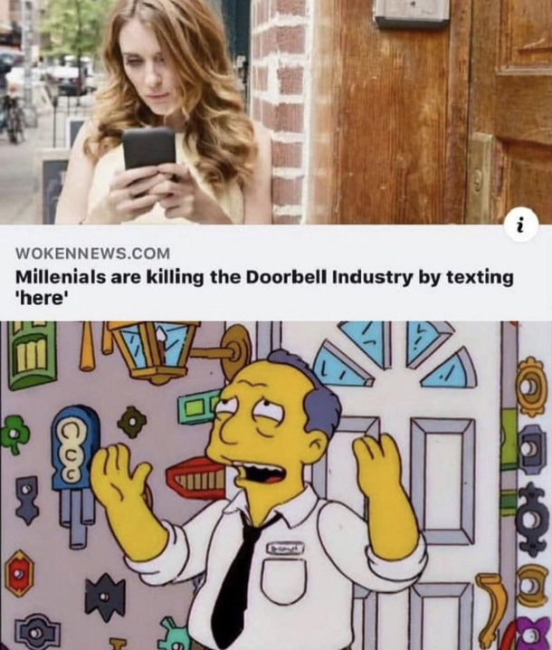 Goodbye doorbell industry