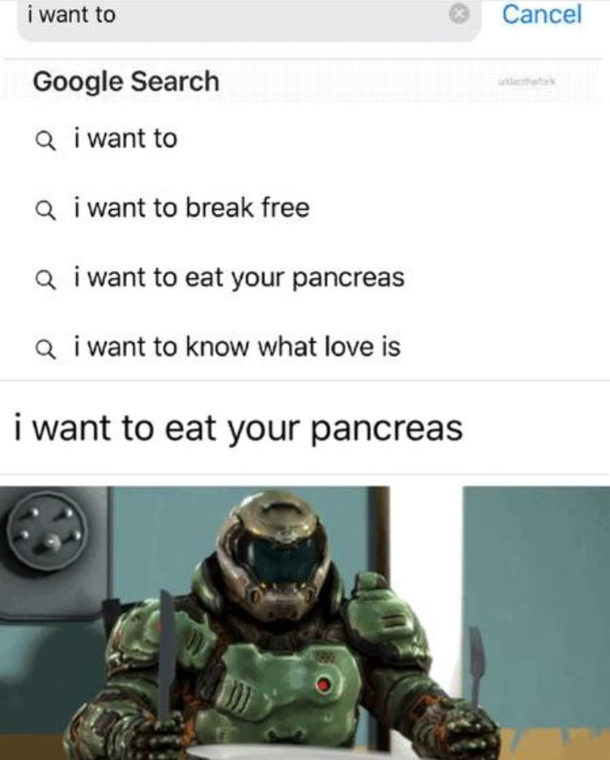 Google always knows whats on my mind