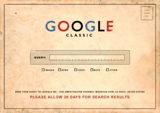 Google before the internet