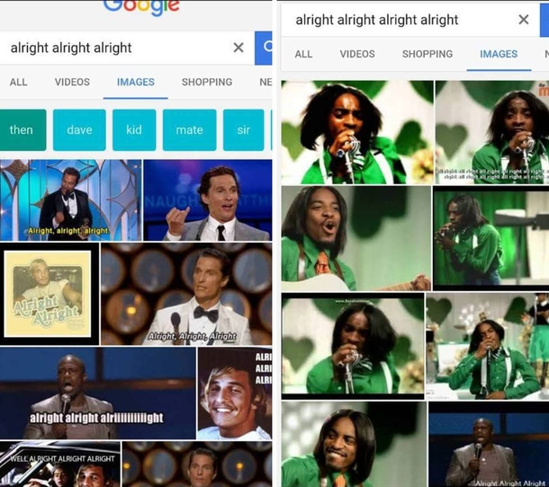 Google Image Search you so smart