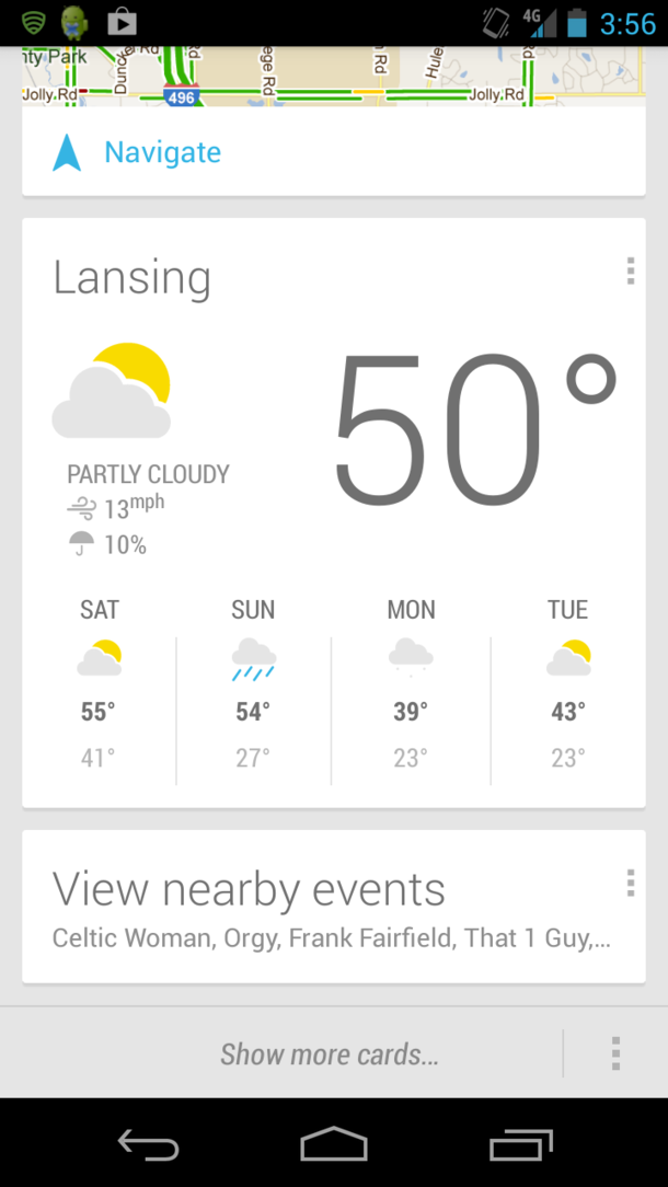 Google Now knows exactly what Im into