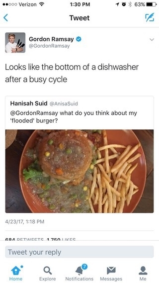 Gordon Ramsay tellin it like it is