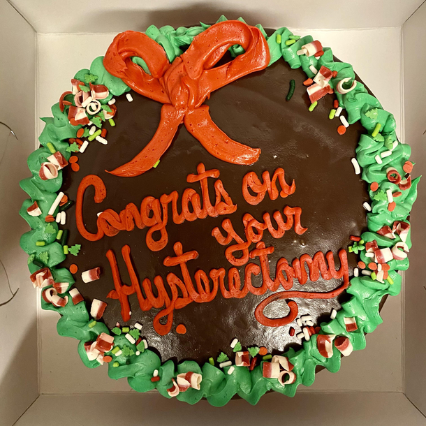 Got a cake for my friends special day today