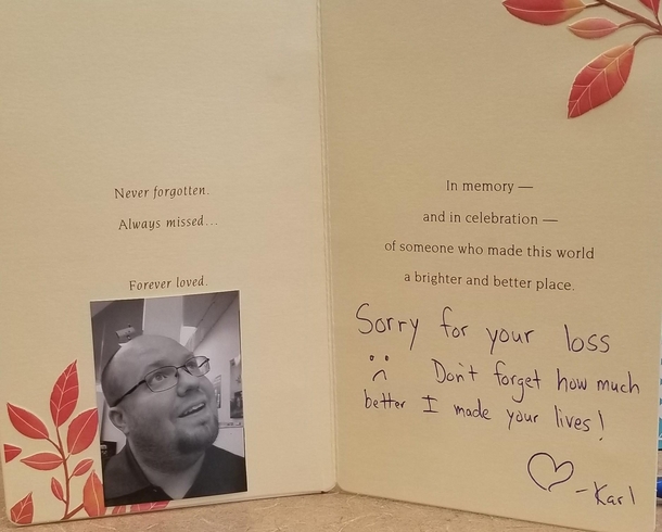 Got a new job Heres a going away present for my soon-to-be ex-coworkers