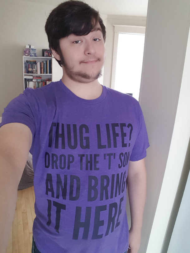 Got a new shirt in the other day