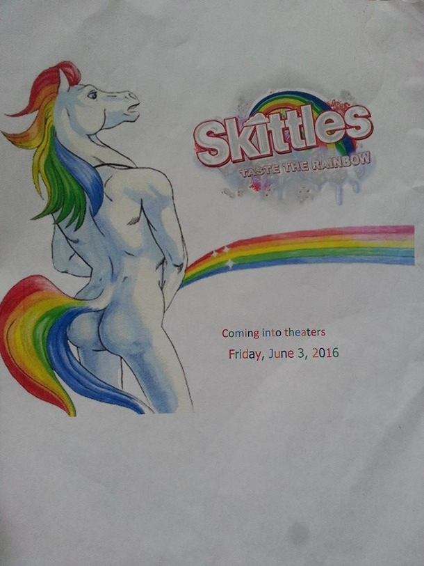 Got an A for this in graphic design class