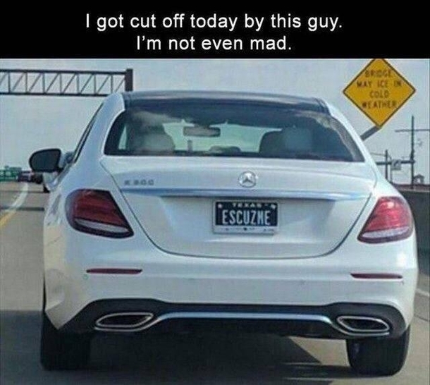 Got cut off today