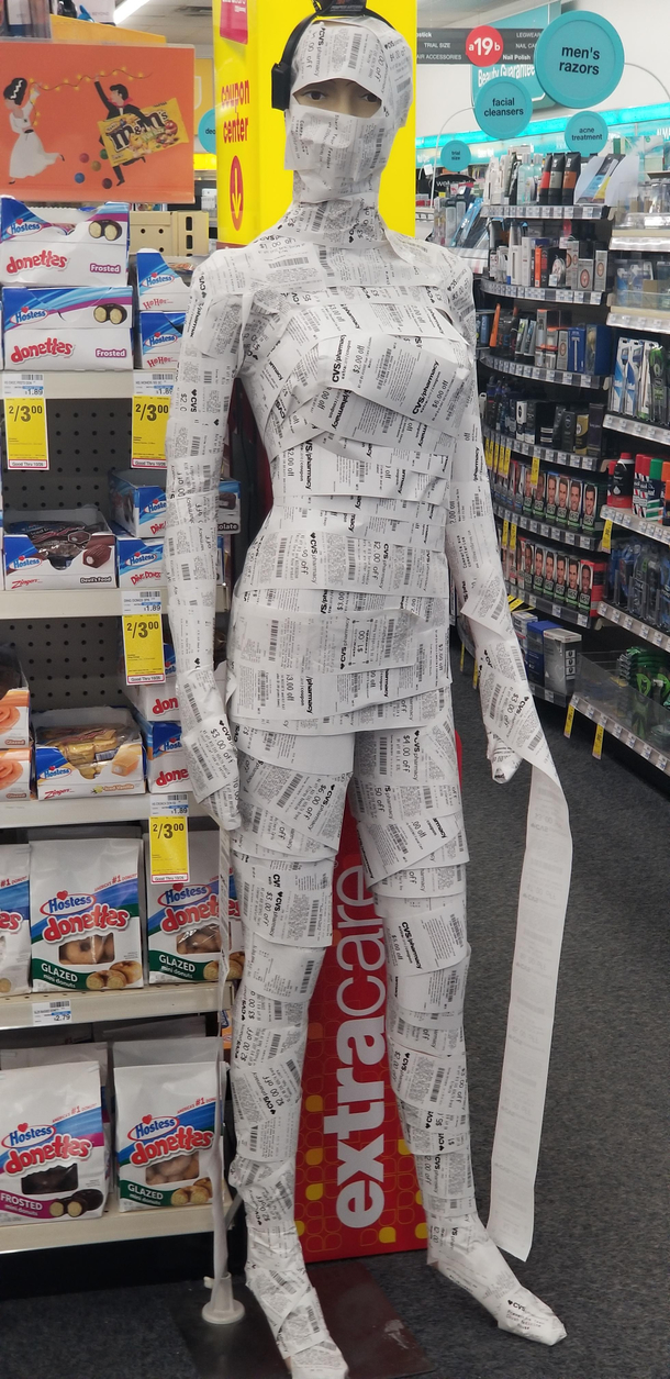 Got my costume at cvs