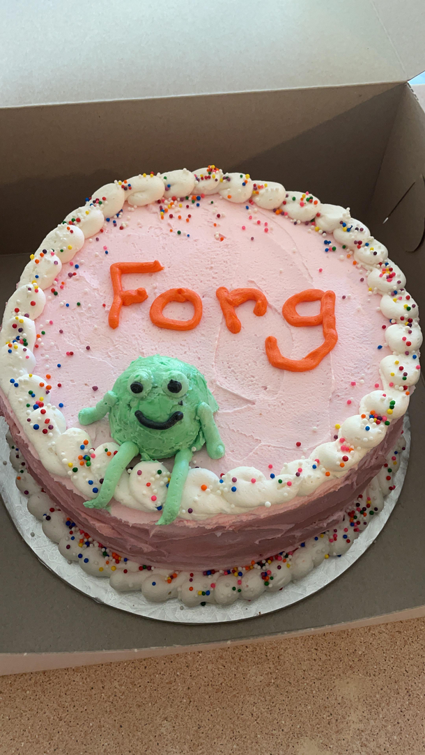 Got my FORG birthday cake today