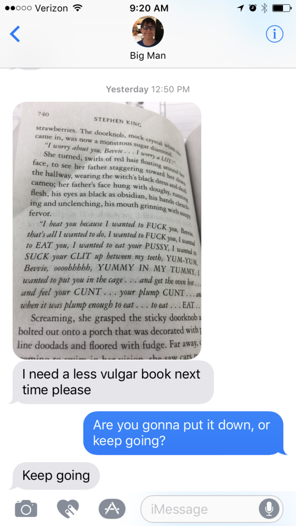 Got my  year old It I should have read it first