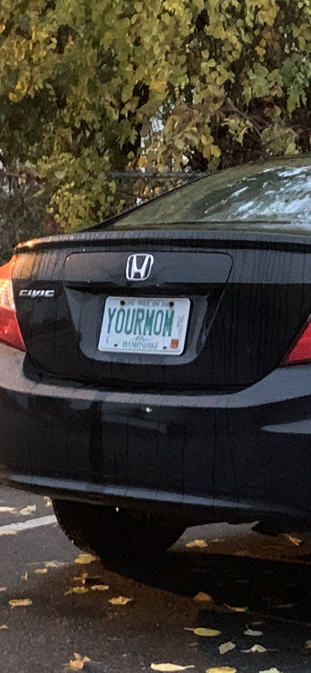 Got rear ended by yourmom