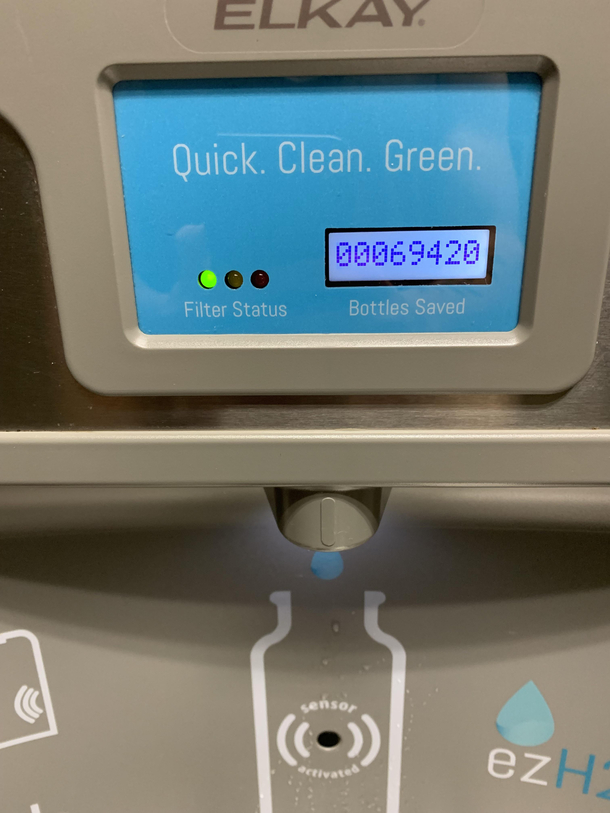 Got some water at the right time