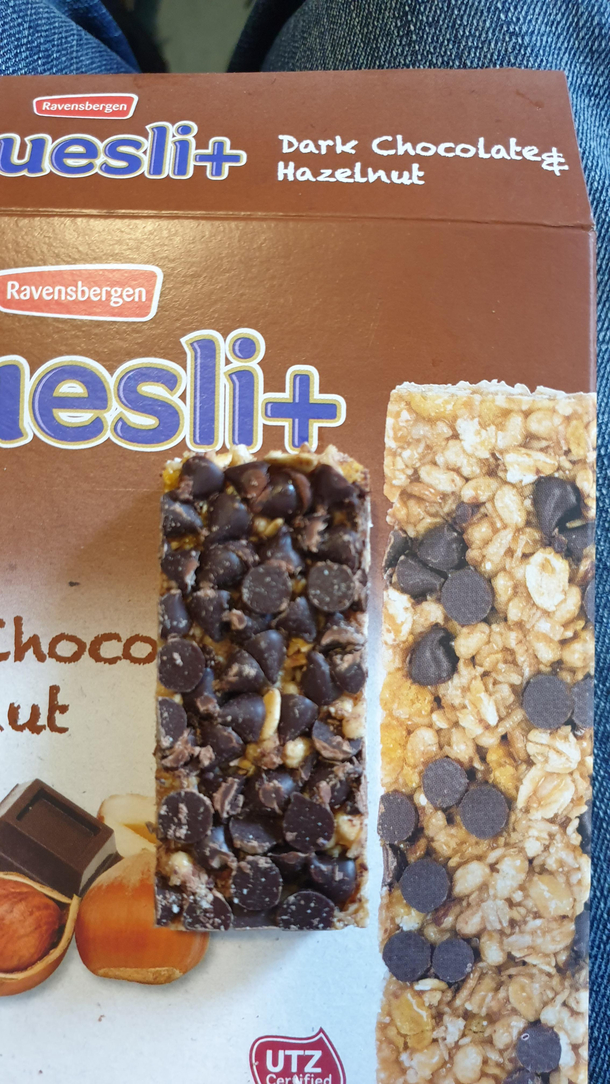 Got the rare dark chocolate with granola bar flavour